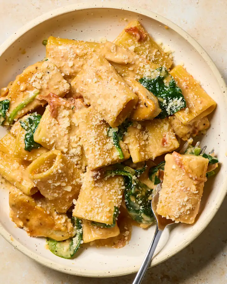 Tuscan Chicken Rigatoni