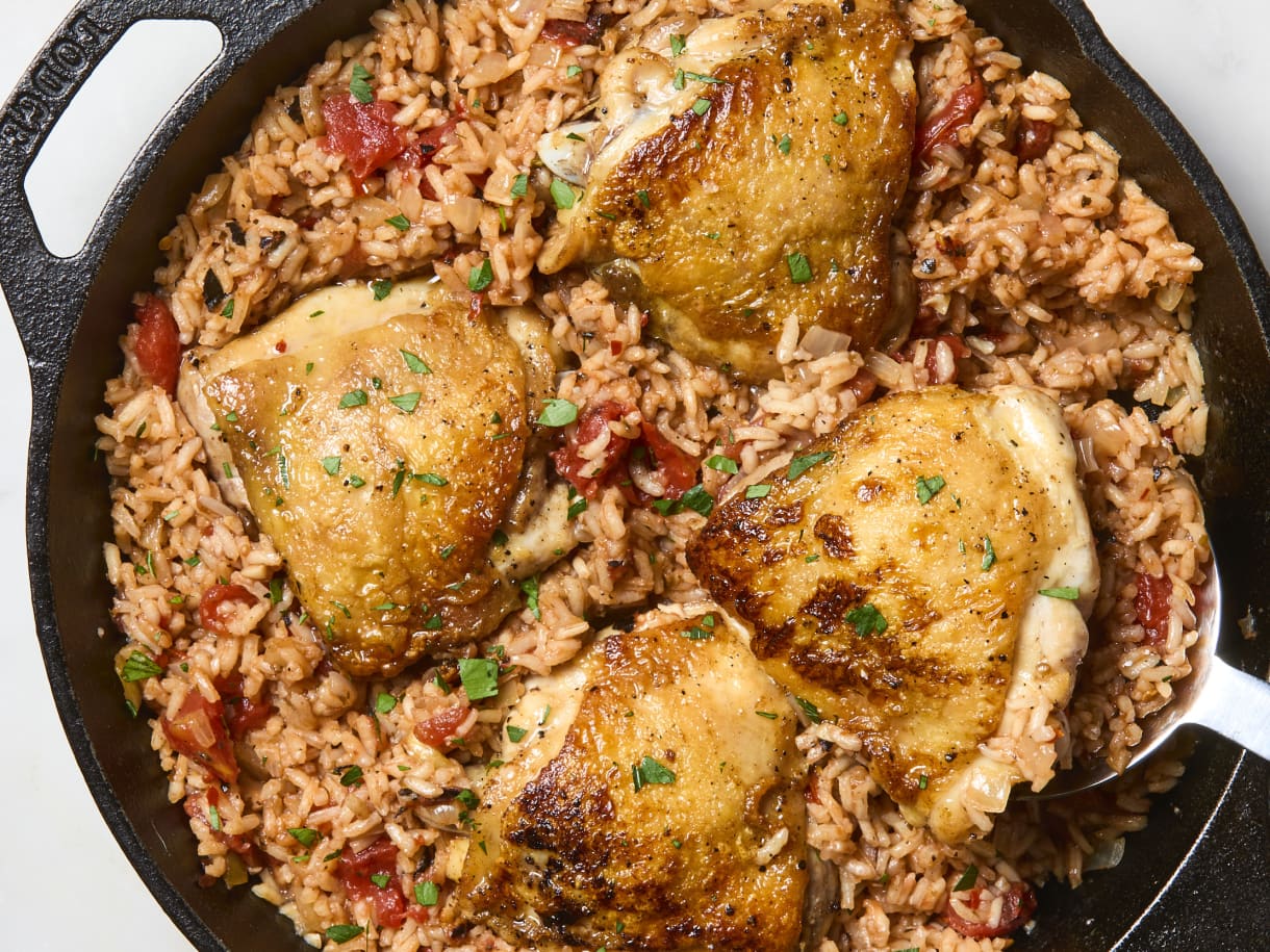 One-Pan Italian Chicken and Rice