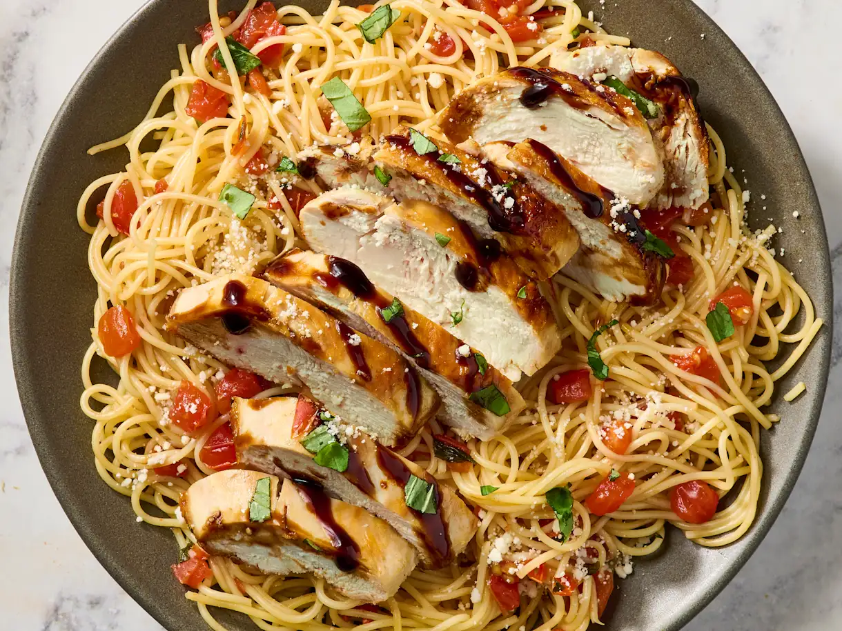 Bruschetta Chicken Pasta