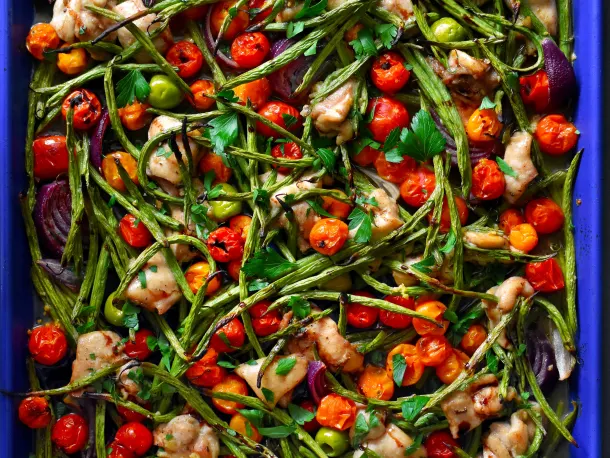 Sheet Pan Italian Chicken