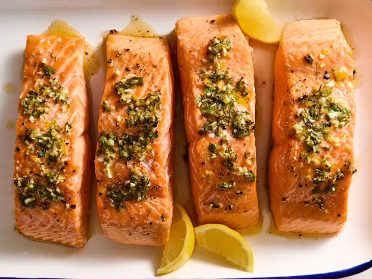 Lemon-Herb Baked Salmon