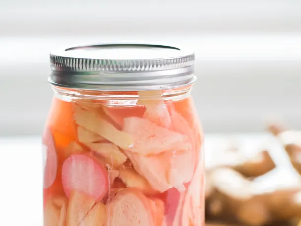 How To Pickle Ginger