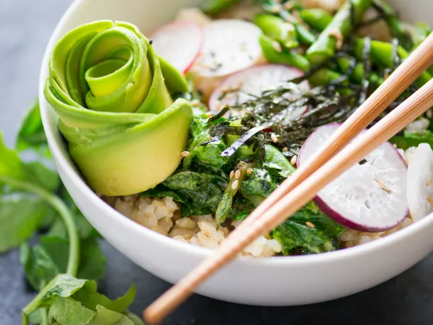 Recipe: Vegan Sushi Rice Bowls