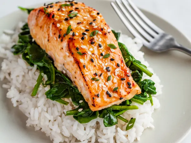 Slow-Roasted Miso Salmon