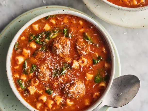 Easy, Supremely-Satisfying Sausage Meatball Soup