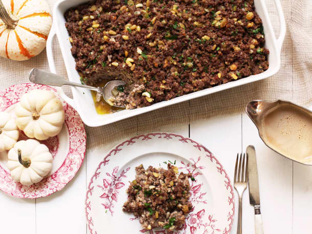 Sicilian Meatball Stuffing