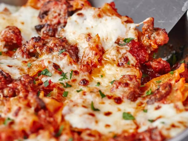 Weeknight Skillet Lasagna