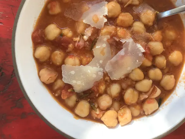 Marcella Hazan’s Chick Pea SoupMarcella Hazan’s Chick Pea Soup