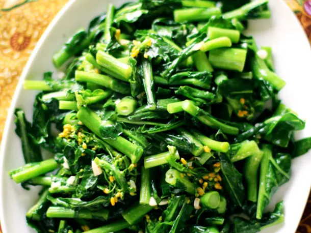Thai Stir-Fried Greens with Oyster Sauce
