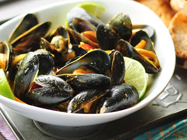 Thai Red Curry Mussels