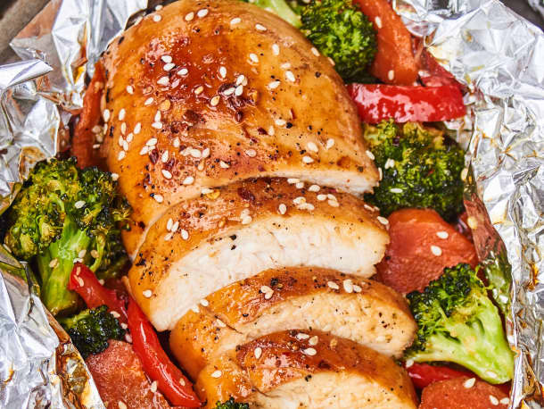 Teriyaki Chicken Foil Packets