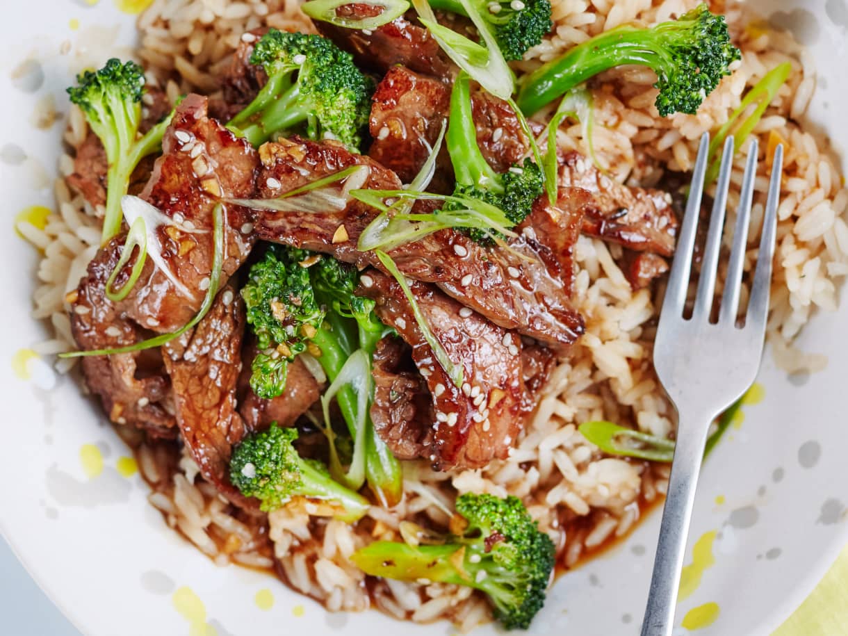 Korean-Style Beef and Broccoli Bowl