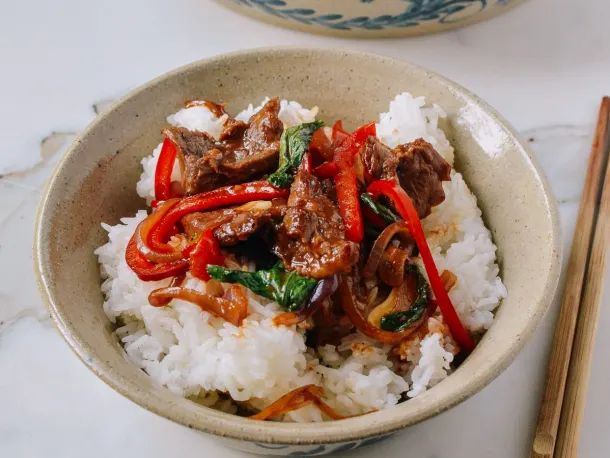 Quick and Easy Basil Beef