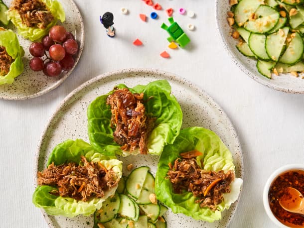 Pulled Pork Lettuce Wraps