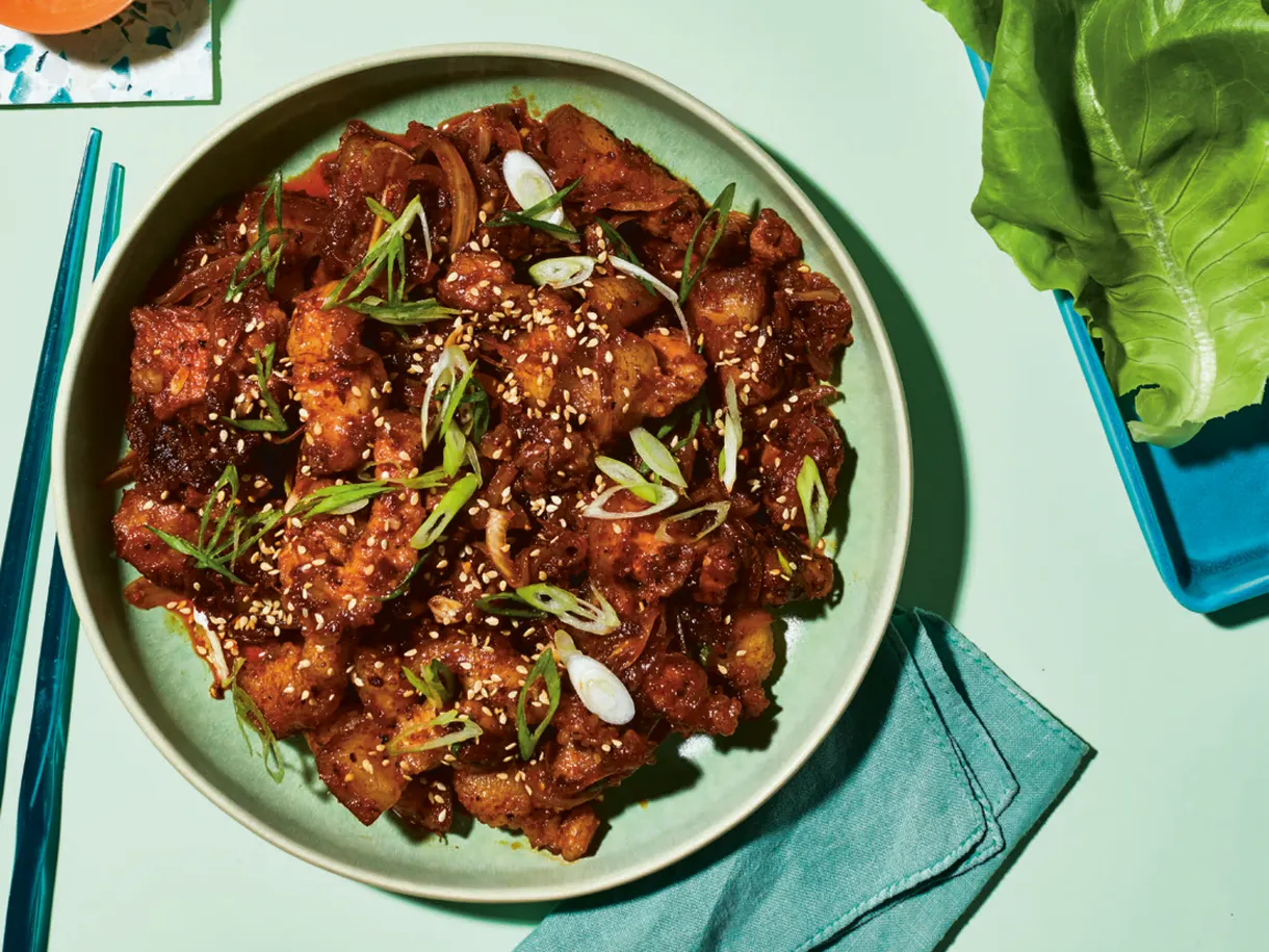 James Park’s Spicy Korean Pork Belly (Duru Chigi)