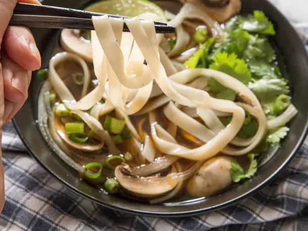 Vegetarian Pho (Vietnamese Noodle Soup)