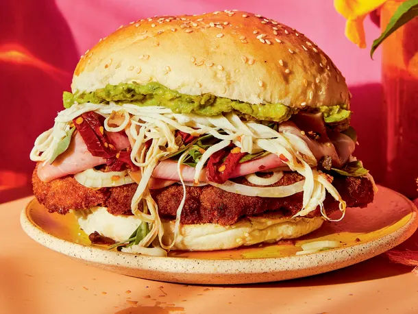 This Cemita Poblana Is the Crispy Fried Pork Sandwich of Our Dreams