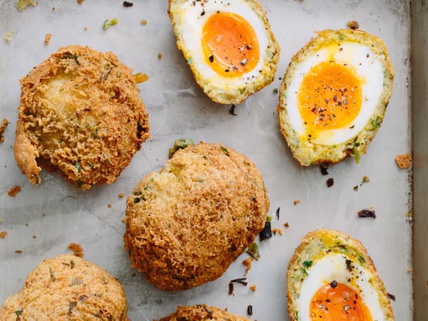 Falafel Scotch Eggs