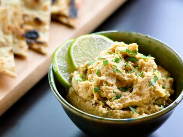 Spicy Appetizer Recipe: Roasted Jalapeño & Lime Hummus