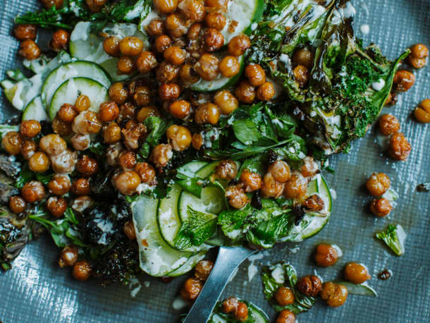 Deconstructed Falafel Salad