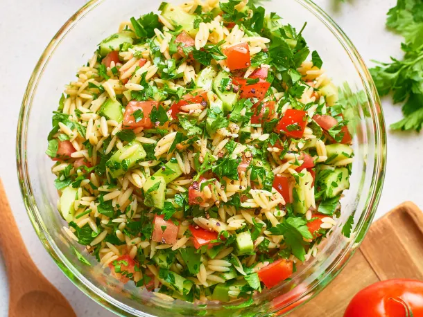 Orzo Tabbouleh