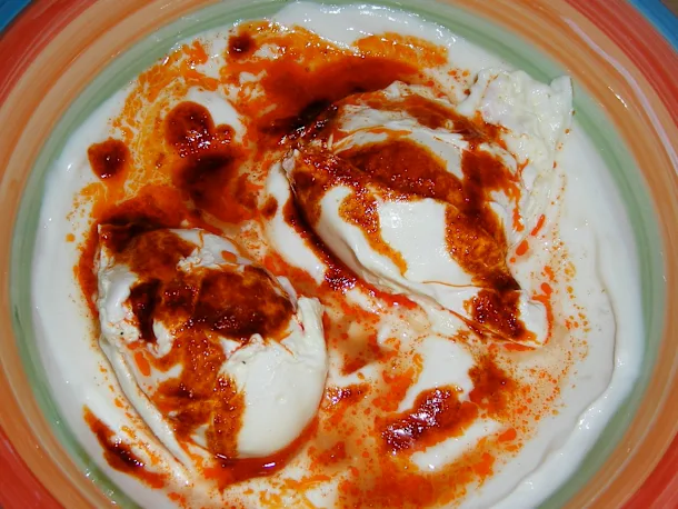 Catherine’s Cilbir (Turkish Poached Eggs over Yogurt) Quick Weeknight Meals Recipe Contest 2009