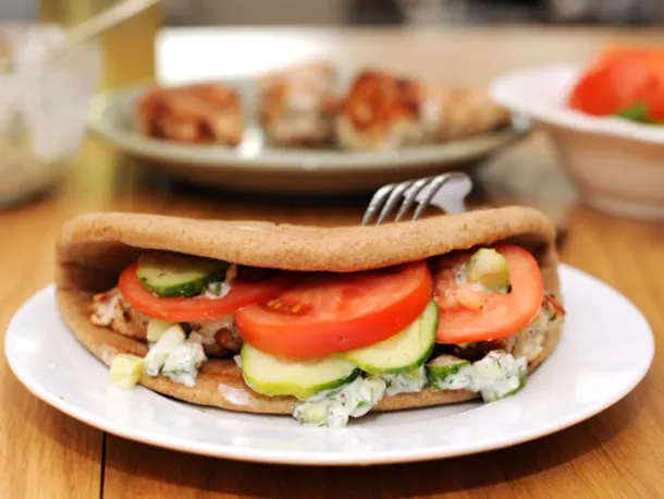 Summer Dinner Recipe: Turkey Koftas with Toasted Pita