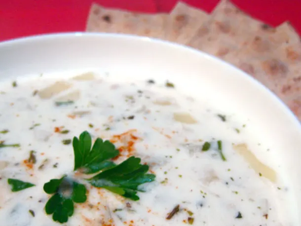 Yogurt Barley Soup