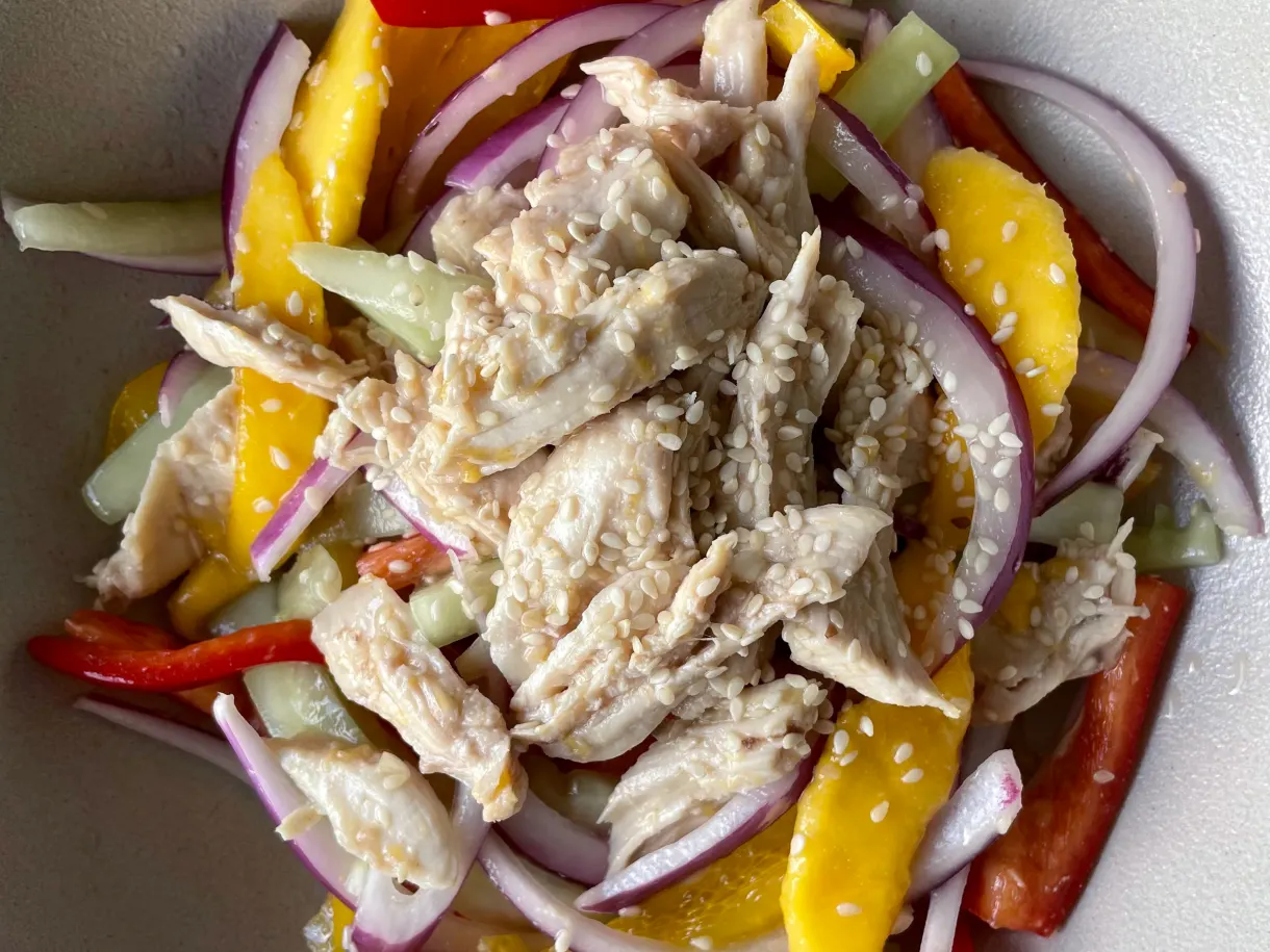 Dak Naengchae (Korean Cold Chicken Salad)
