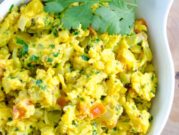 Indian Scrambled Eggs (Egg Bhurji)