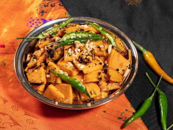 Indian Home Fries with Peanuts