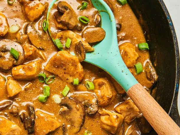 Creamy Chicken Stroganoff