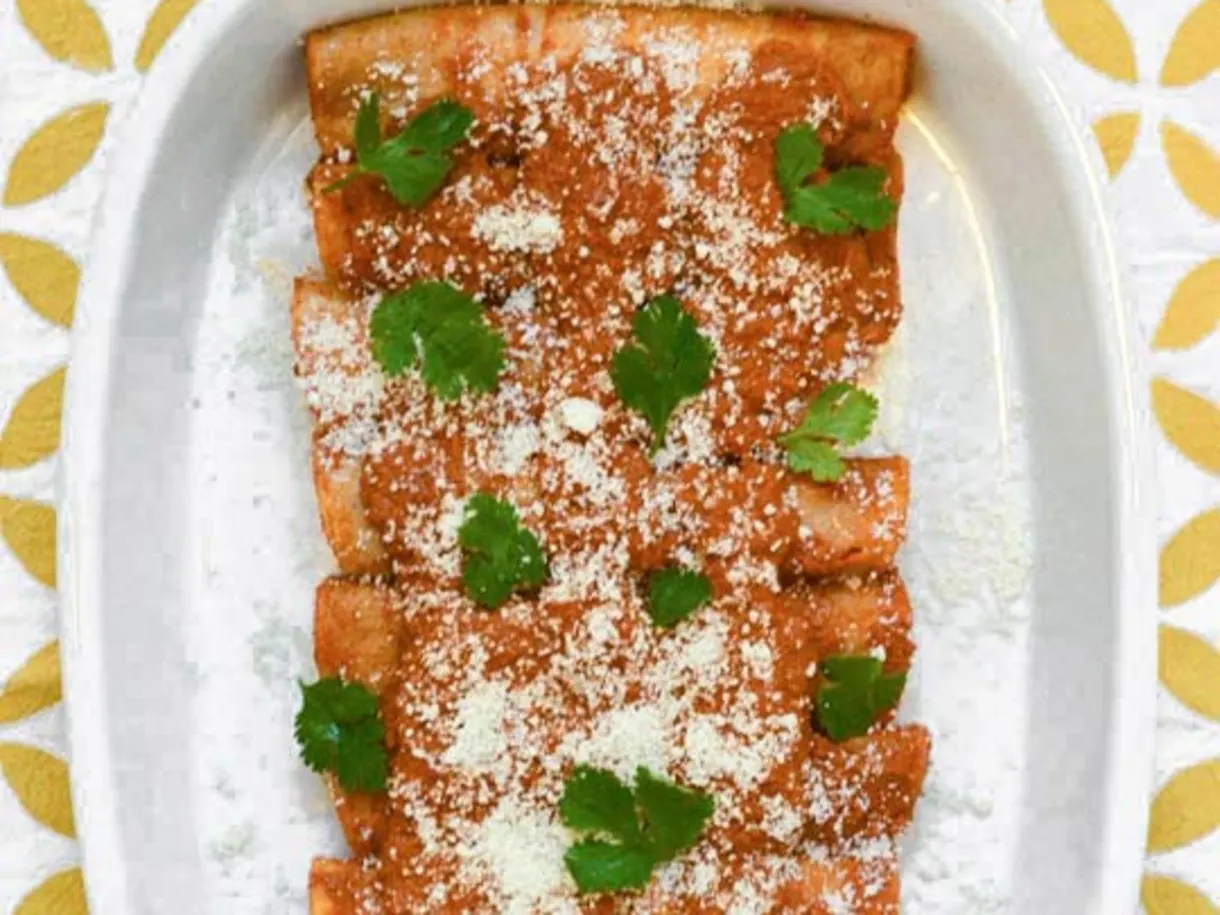 Enchiladas de Pipián Rojo