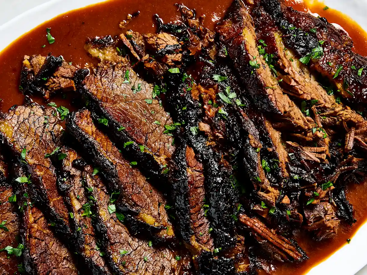 Braised and Glazed Brisket