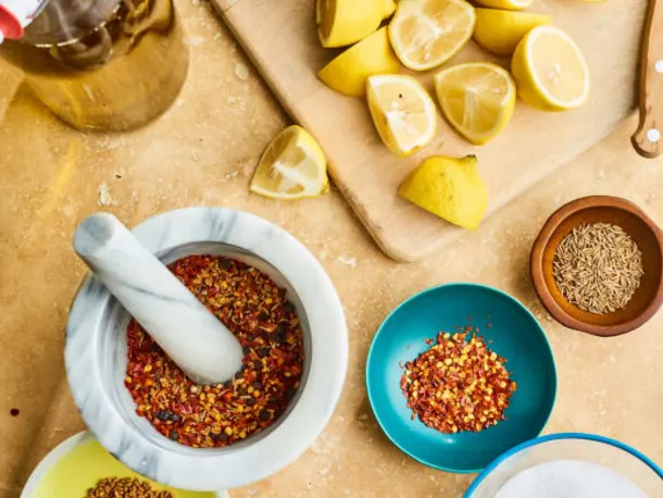 Spiced Lemon Pickle