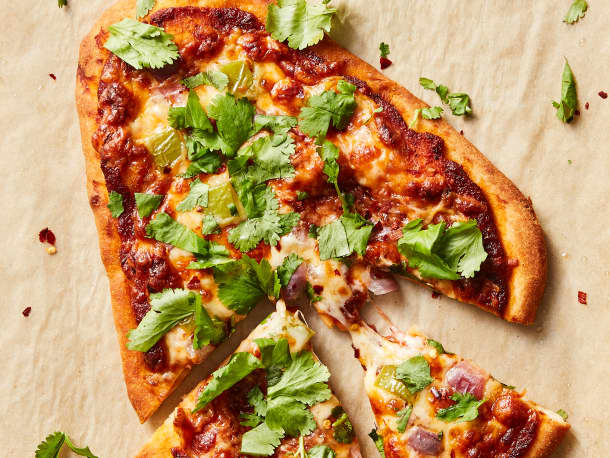 Masala Naan Pizza