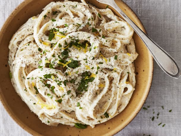 Creamy Greek Yogurt Pasta