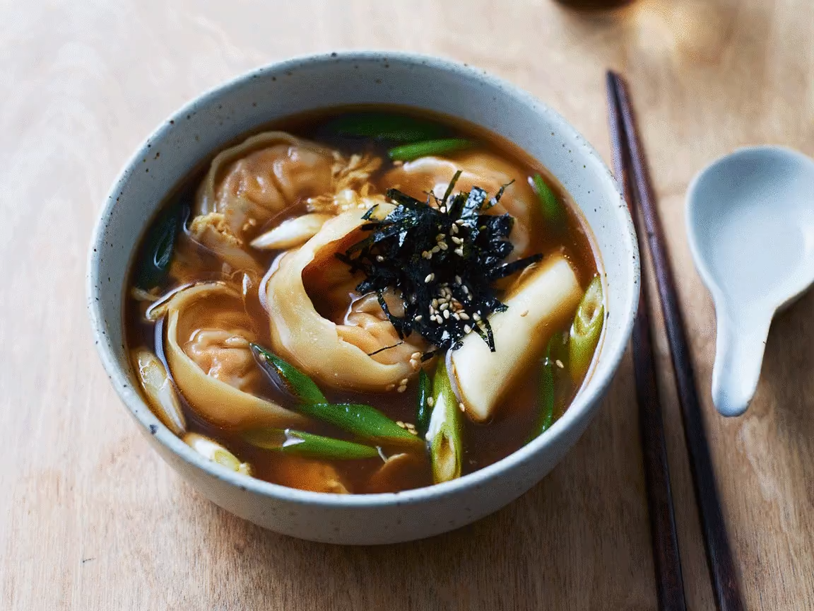 Korean Chicken Dumpling Soup