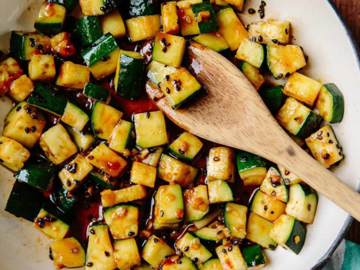 Michael Natkin’s Spicy Stir-Fried Zucchini