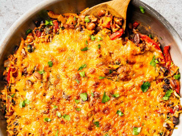 Vegetarian Stuffed Pepper Skillet