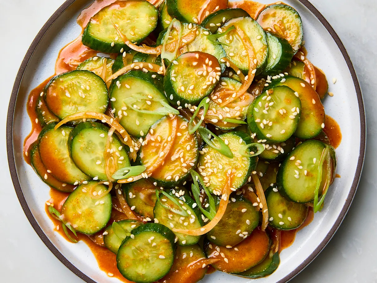 Gochujang Cucumber Salad