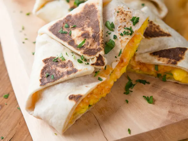 The Wrapped Breakfast Quesadilla