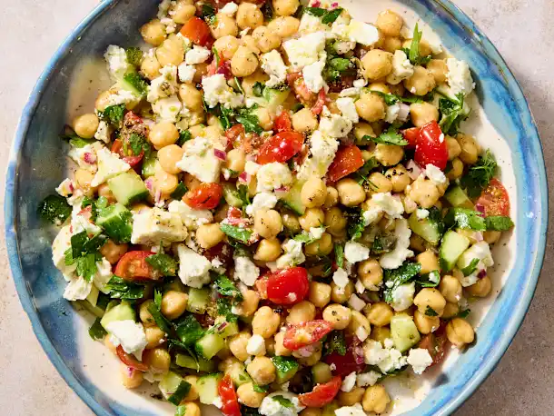 Greek Chickpea Salad