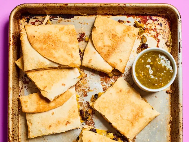 Sheet Pan Quesadillas