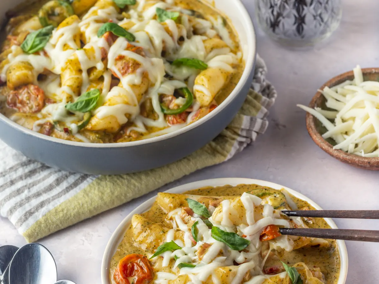 Pesto Cream Tteokbokki