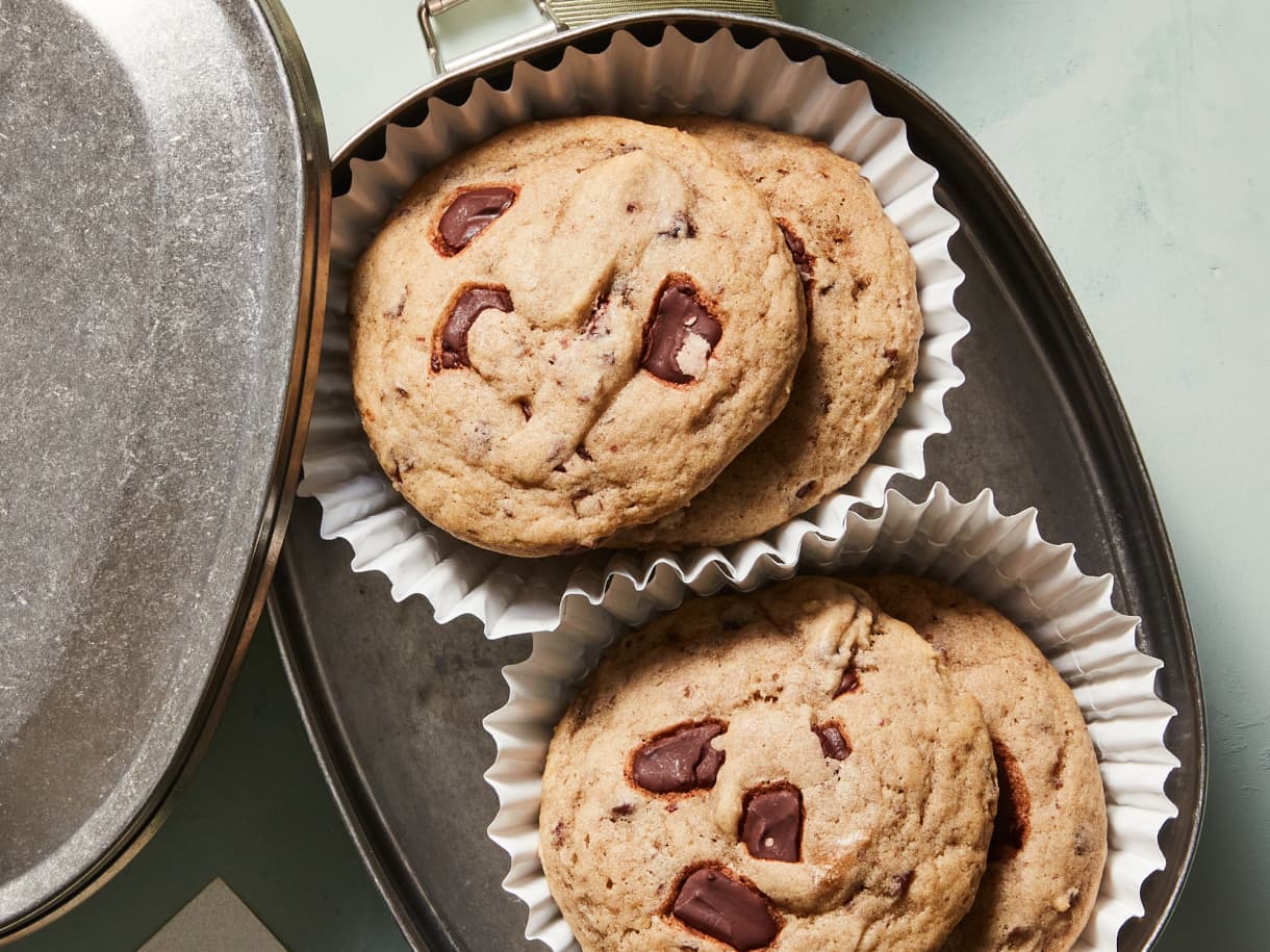 Chocolate Chip Paht (Sweet Red Bean) Cookies