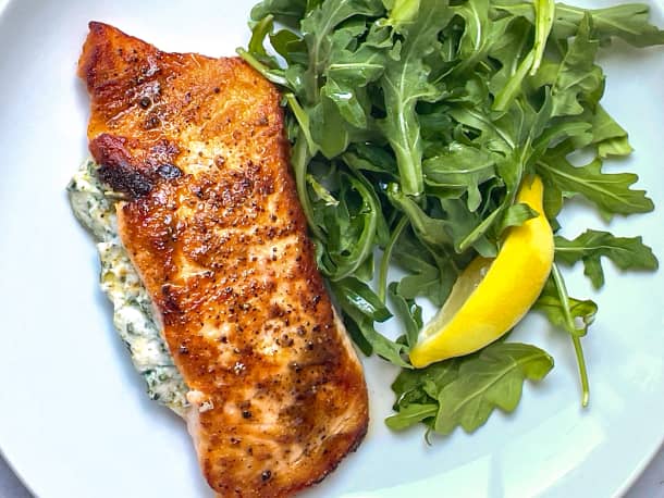 Stuffed Salmon