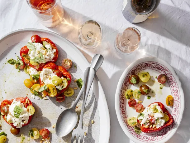 Caprese Stuffed Peppers