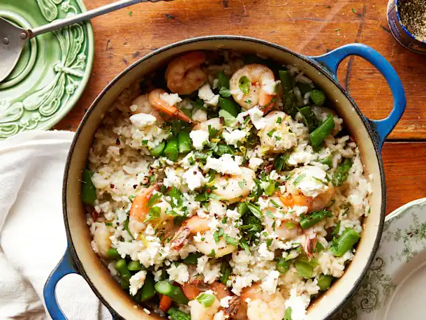 One-Pot Mediterranean Shrimp and Rice