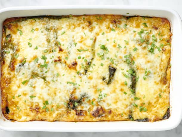 Poblano Chile Relleno Casserole